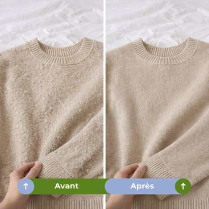 PropreLook™ - Appareil anti peluches & bouloches 2-en-1